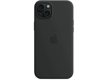 Charger l&#39;image dans la galerie, APPLE Cover silicone avec MagSafe iPhone 15 Plus Black (MT103ZM/A) Cover voor Apple iPhone 15 Plus Black
