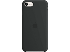 Coque noire pour iPhone 7 avec le logo Apple sur fond blanc.