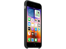 Charger l&#39;image dans la galerie, Un iPhone dans un étui noir, affichant l&#39;écran d&#39;accueil avec des applications et des widgets.
