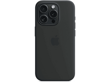 Charger l&#39;image dans la galerie, APPLE Cover Silicone MagSafe iPhone 15 Pro Black (MT1A3ZM/A)
