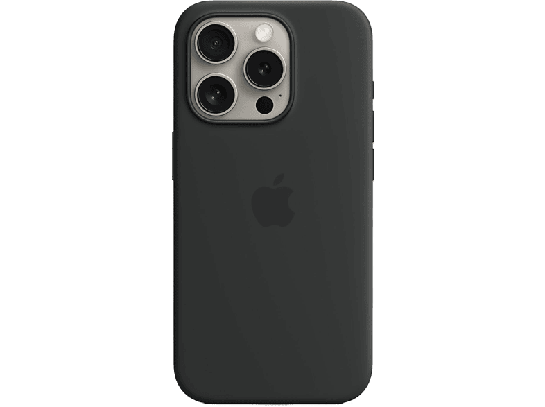 APPLE Cover Silicone MagSafe iPhone 15 Pro Black (MT1A3ZM/A)