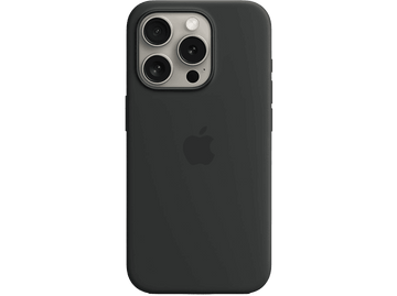 APPLE Cover Silicone MagSafe iPhone 15 Pro Black (MT1A3ZM/A)
