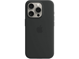 APPLE Cover Silicone MagSafe iPhone 15 Pro Black (MT1A3ZM/A)