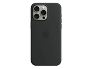 APPLE Cover Silicone Magsafe iPhone 15 Pro Max Black (MT1M327M)