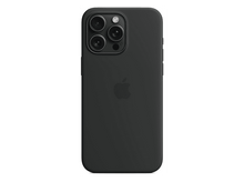 Charger l&#39;image dans la galerie, APPLE Cover Silicone Magsafe iPhone 15 Pro Max Black (MT1M327M)
