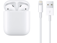 Charger l&#39;image dans la galerie, APPLE Écouteurs sans fil AirPods 2e gen. + Boitier de chargement (MV7N2ZM/A)
