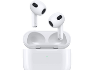 APPLE Écouteurs sans fil AirPods 3e gen. + Boitier chargement (MPNY3ZM/A)