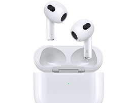 APPLE Écouteurs sans fil AirPods 3e Gen MagSafe Blanc (MME73ZM/A)