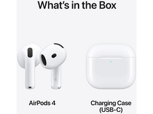 Charger l&#39;image dans la galerie, APPLE Écouteurs sans fil AirPods 4 + Étui de chargement (MXP63ZM/A)
