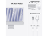 APPLE iMac 24" M4 512 GB Argenté 2024 AZERTY (MWUV3F) - 24 pouces - Apple M-Series - 16 GB - 512 GB - M4