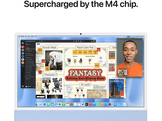 APPLE iMac 24" M4 256 GB Bleu 2024 AZERTY (MWV13F) - 24 pouces - Apple M-Series - 16 GB - 256 GB - M4