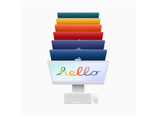 Charger l&#39;image dans la galerie, APPLE iMac 24&quot; M1 256 GB Blue 2021 (MGPK3F)
