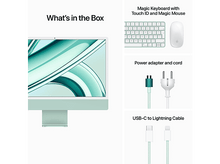 Charger l&#39;image dans la galerie, APPLE iMac 24&quot; M3 256 GB Green 2023 AZERTY (MQRA3F) - 23,5 pouces - Apple M-Series - 8 GB - 256 GB - M3
