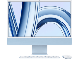 APPLE iMac 24" M3 512 GB Blue 2023 AZERTY (MQRR3F)