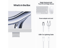 Charger l&#39;image dans la galerie, APPLE iMac 24&quot; M3 512 GB Silver 2023 AZERTY (MQRK3F)
