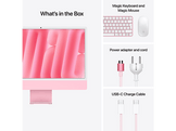 APPLE iMac 24" M4 256 GB Rose 2024 AZERTY (MWUG3F)