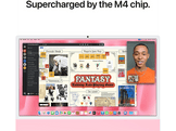 APPLE iMac 24" M4 256 GB Rose 2024 AZERTY (MWUG3F)