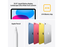 Charger l&#39;image dans la galerie, APPLE iPad 10.9&quot; 64 GB Wi-Fi Silver 2022 (MPQ03NF/A) - 64 GB - Argenté
