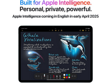 Charger l'image dans la galerie, Écran d'iPad avec des diagrammes de vocalisation de baleines, avec une illustration de baleine.
