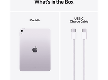 Charger l&#39;image dans la galerie, Un iPad et un câble de charge USB-C, affichés sur une surface blanche.
