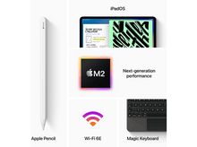 Charger l&#39;image dans la galerie, APPLE iPad Pro 11&quot; 128 GB Wi-Fi Silver 2022 (MNXE3NF/A)
