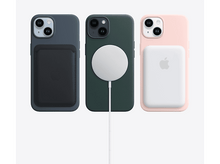 Charger l&#39;image dans la galerie, Trois étuis de téléphone avec accessoires Apple. Chaque étui a une couleur et des accessoires différents.
