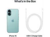 APPLE iPhone 16 5G 128 GB Teal - 128 GB Vert