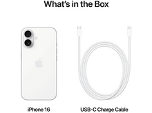 Charger l&#39;image dans la galerie, APPLE iPhone 16 5G 512 GB White - 512 GB Blanc
