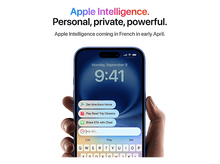 Charger l&#39;image dans la galerie, Une main tenant un téléphone bleu avec un écran affichant des options d&#39;application.
