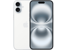 Charger l&#39;image dans la galerie, iPhone blanc avec une configuration à double caméra. Le dos montre le logo Apple. Fond blanc et gris.
