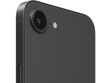 Charger l&#39;image dans la galerie, Gros plan sur l&#39;arrière d&#39;un smartphone noir avec un seul objectif d&#39;appareil photo et un flash.
