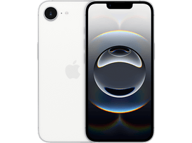 iPhone blanc avec écran noir et l