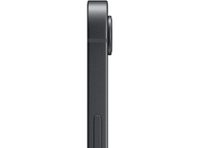 Charger l&#39;image dans la galerie, Vue latérale d&#39;un téléphone gris foncé. L&#39;objectif de l&#39;appareil photo est visible, fond blanc.
