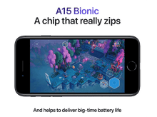 Charger l&#39;image dans la galerie, APPLE iPhone SE 5G 64 GB Edition 2022 Midnight (MMXF3ZD/A) - 64 GB Noir
