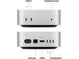 APPLE Mac mini (2024) - M4 (10 coeurs CPU - 10 coeurs GPU) - 24 GB - 512 GB (MCYT4F)