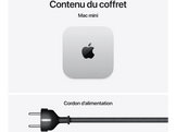 APPLE Mac Mini (2026) - M6 (12 coeurs CPU - 12 coeurs GPU) - 16 GB - 256 GB (MHQK4ZD/A)