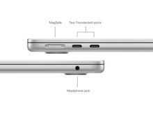 Charger l&#39;image dans la galerie, APPLE MacBook Air 13&quot; (2024) M3 256 GB Argent - QWERTZU (MC8H4S)
