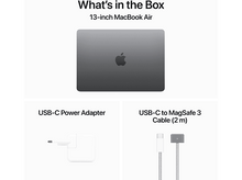 Charger l&#39;image dans la galerie, APPLE MacBook Air 13&quot; (2024) M3 256 GB Gris sidéral (MC8G4F)
