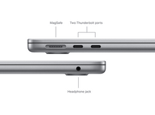 Charger l&#39;image dans la galerie, APPLE MacBook Air 13&quot; (2024) M3 256 GB Gris sidéral (MC8G4F)
