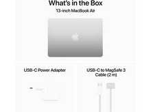 Charger l&#39;image dans la galerie, APPLE MacBook Air 13&quot; (2024) M3 256 GB Silver (MRXQ3F)
