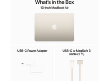 Charger l&#39;image dans la galerie, APPLE MacBook Air 13&quot; (2024) M3 256 GB Starlight (MRXT3F)
