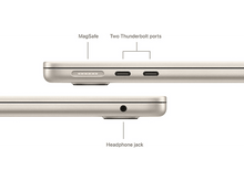 Charger l&#39;image dans la galerie, APPLE MacBook Air 13&quot; (2024) M3 256 GB Starlight (MRXT3SM/A)
