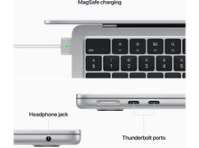 Charger l&#39;image dans la galerie, APPLE MacBook Air 13&quot; M2 256 GB Argenté - QWERTZU (MC7V4S)
