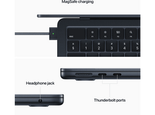 Charger l&#39;image dans la galerie, APPLE MacBook Air 13&quot; M2 256 GB Minuit - QWERTZU (MC7X4S)
