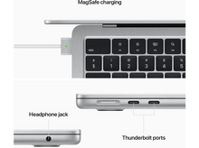 Charger l&#39;image dans la galerie, APPLE MacBook Air 13&quot; M2 256 GB Silver (MLXY3F) - 13,6 pouces - Apple M-Series - 8 GB - 256 GB - M2
