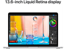 Charger l&#39;image dans la galerie, APPLE MacBook Air 13&quot; M2 256 GB Silver (MLXY3F) - 13,6 pouces - Apple M-Series - 8 GB - 256 GB - M2
