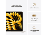 APPLE MacBook Air 13 pouces - M4 - 16 GB - 256 GB - Starlight