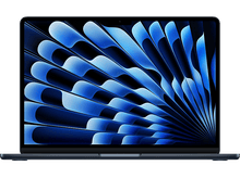 Charger l&#39;image dans la galerie, Ordinateur portable avec écran bleu. Corps gris foncé. L&#39;écran affiche un motif abstrait bleu.
