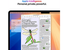 Charger l&#39;image dans la galerie, Appareil Apple affichant un document Dragonfly Flight. Apple Pencil blanc visible. Texte et diagrammes affichés.
