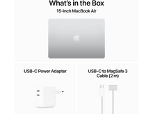 Charger l&#39;image dans la galerie, APPLE MacBook Air 15&quot; (2024) M3 256 GB Argent (MC9E4F)

